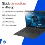 HP 14s Intel Celeron Dual Core N4500 Laptop (8GB/512GB SSD/Win 11) 14.0" HD Display, MSO 24, Black, 1.46kg, DQ3149TU Thin and Light Business Laptop - Image 7