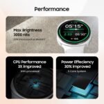 Samsung Galaxy Watch8 (44mm, LTE, Graphite) with 3nm Processor | Dual GPS | Sapphire Glass & Armor Aluminum | 5ATM & IP68 | BP, ECG, IHRN & Vascular Load Monitoring | Anti-oxidant IndexSamsung Galaxy Watch8 (44mm, LTE, Graphite) with 3nm Processor | Dual GPS | Sapphire Glass & Armor Aluminum | 5ATM & IP68 | BP, ECG, IHRN & Vascular Load Monitoring | Anti-oxidant Index - Image 8