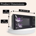 LG 20 L Solo Microwave Oven (MS2043BP, Black, Health plus Menu, I-Wave Technology, Indian Cuisine, Even Reheat & Defrost, Auto Cook Menu, Anti-Bacterial Cavity & Steam Clean) - Image 10