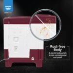 Voltas beko, A Tata Product 6 kg 5 Star Semi-Automatic Top Load Washing Machine With Air Dry (WTT60UNX/OK3R0R0W01, Burgundy, Special Pulsator Technology) - Image 5