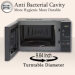 LG 20 L Solo Microwave Oven (MS2043BP, Black, Health plus Menu, I-Wave Technology, Indian Cuisine, Even Reheat & Defrost, Auto Cook Menu, Anti-Bacterial Cavity & Steam Clean) - Image 8