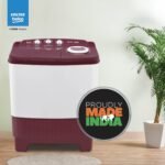 Voltas beko, A Tata Product 6 kg 5 Star Semi-Automatic Top Load Washing Machine With Air Dry (WTT60UNX/OK3R0R0W01, Burgundy, Special Pulsator Technology) - Image 3