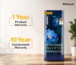 Whirlpool 192 L 4 Star Icemagic Powercool Direct-Cool Single Door Refrigerator with Base Drawer (215 IMPC ROY 4S SAPPHIRE PEONY-Y, Blue, 2026 Model) - Image 2