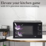 LG 20 L Solo Microwave Oven (MS2043BP, Black, Health plus Menu, I-Wave Technology, Indian Cuisine, Even Reheat & Defrost, Auto Cook Menu, Anti-Bacterial Cavity & Steam Clean) - Image 5