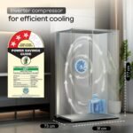 Godrej 600L 3 Star 5 Years Comprehensive Warranty | Smart Convertible Zones | Toughened Glass Door | Frost Free Inverter Refrigerator (2025 Model, RS EONVELVET 600C RIT RS GL, Rose Glass) - Image 5