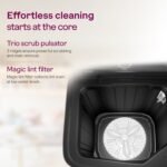 Godrej 7 Kg 5 Star, ⁠Tri- Roto Pulsator Ensure Powerful Scrub and Stain Removal, 1440 RPM Spin Motor, Memory Backup, Semi Automatic Top Load Washing Machine (WSEDGE NEO 70 5.0 PB3 SLGR, Slate Grey) - Image 4