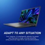 Dell 15, Intel Core 3 14th Gen-100U, 16GB DDR4, 512GB SSD, FHD IPS, 15.6"/39.62cm, Windows 11, Microsoft Office Home 2024, Carbon Black, 1.63Kg, Thin & Light, Laptop Model NO - Dell 15 DCU5250 - Image 3