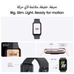 Samsung Galaxy Fit3 Light and Sleek Fitness Band, 13 Days Battery, 100+ Exercises and Sleep Tracking, Dark Gray (Black) - Image 9