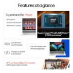 HP 15, AMD Ryzen 3 7320U (8GB LPDDR5, 512GB SSD) FHD, Anti-Glare, Micro-Edge, 15.6''/39.6cm, Win11, M365 Basic(1yr)* Office24, Silver, 1.59kg, fc0500AU, FHD Camera w/Privacy Shutter Laptop - Image 11