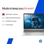 HP 15, AMD Ryzen 3 7320U (8GB LPDDR5, 512GB SSD) FHD, Anti-Glare, Micro-Edge, 15.6''/39.6cm, Win11, M365 Basic(1yr)* Office24, Silver, 1.59kg, fc0500AU, FHD Camera w/Privacy Shutter Laptop - Image 9