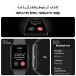 Samsung Galaxy Fit3 Light and Sleek Fitness Band, 13 Days Battery, 100+ Exercises and Sleep Tracking, Dark Gray (Black) - Image 3