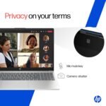 HP 15, AMD Ryzen 3 7320U (8GB LPDDR5, 512GB SSD) FHD, Anti-Glare, Micro-Edge, 15.6''/39.6cm, Win11, M365 Basic(1yr)* Office24, Silver, 1.59kg, fc0500AU, FHD Camera w/Privacy Shutter Laptop - Image 4
